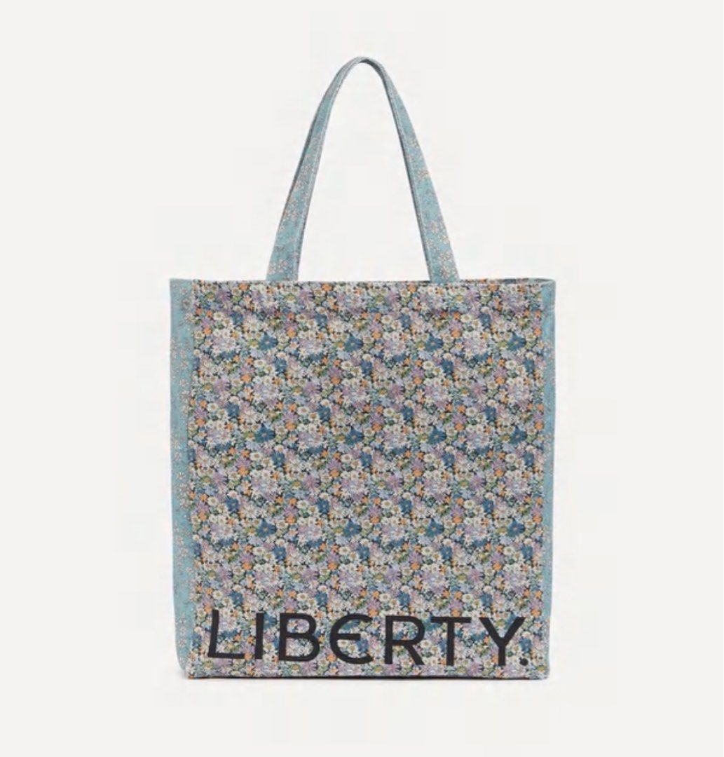 Liberty Cotton Canvas Tote Bag Women s Fashion Bags Wallets Tote Bags on Carousell