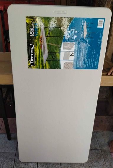 LIFETIME FOLDING TABLE (Category: Tables & Sets) located in Quezon City. Submitted by uno_store (Listing ID 1207873073, Image 2). Description: !! HAKOT SALE !! Para sa mga pangarap na negosyo! OPEN FOR BULK ORDERS Wholesale/Retail/Supplier SALE 4ft P 2350 6ft P 2480 Durable Easy to use Full table stand folding 100% LEGIT PM for order and deliveries +639669963543 MOD lalamove gran toktok MOP gcash .