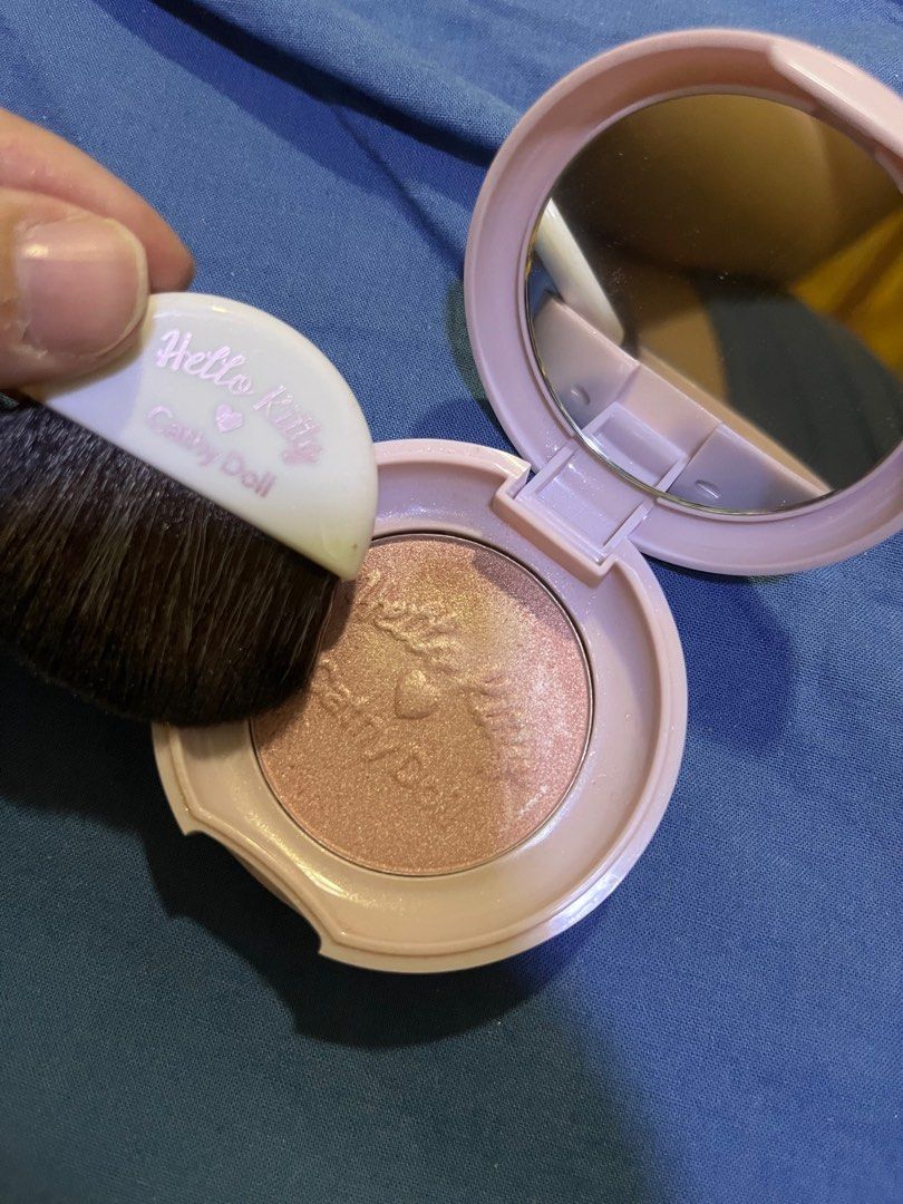 Limited Edition Hello Kitty X Cathy Doll Highlighter 6.5g, Beauty ...