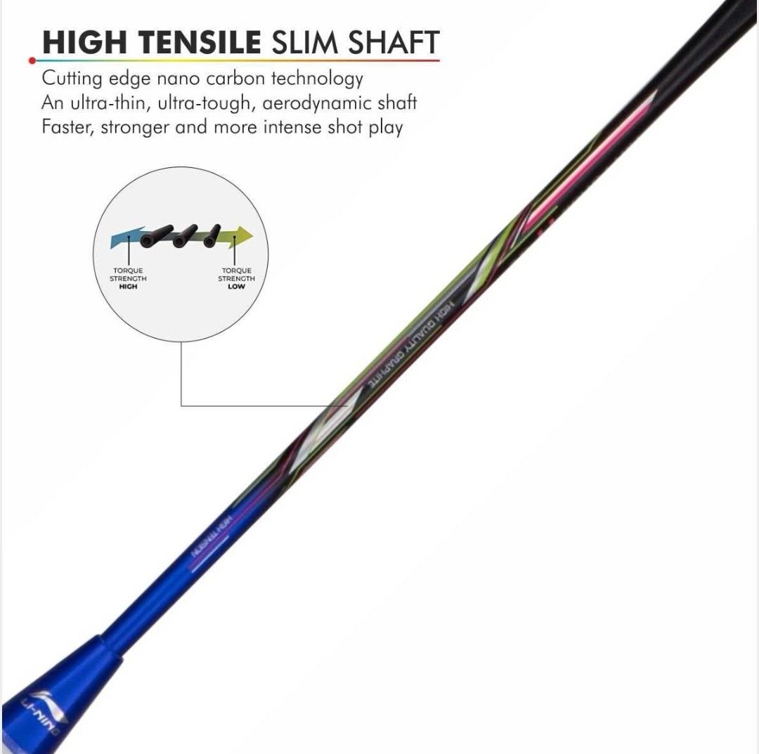 Li-Ning Air Force 77 G2 (Authentic Lining Racket), Sports Equipment ...