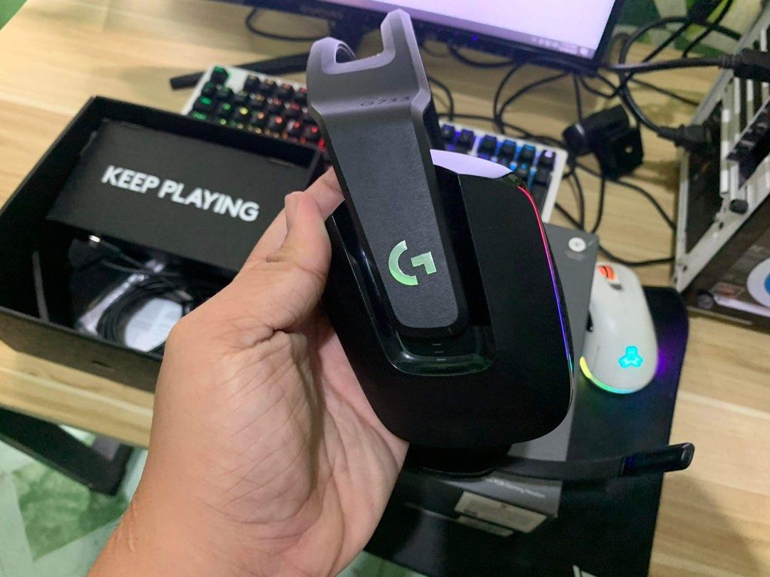 Logitech G733 complete good as new, Audio, Headphones & Headsets on ...