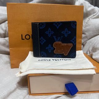 Lv Louis Vuitton Slender Wallet Damier, 男裝, 袋, 小袋- Carousell