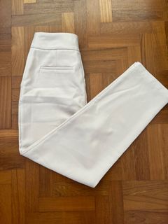Love bonito straight leg cream pants
