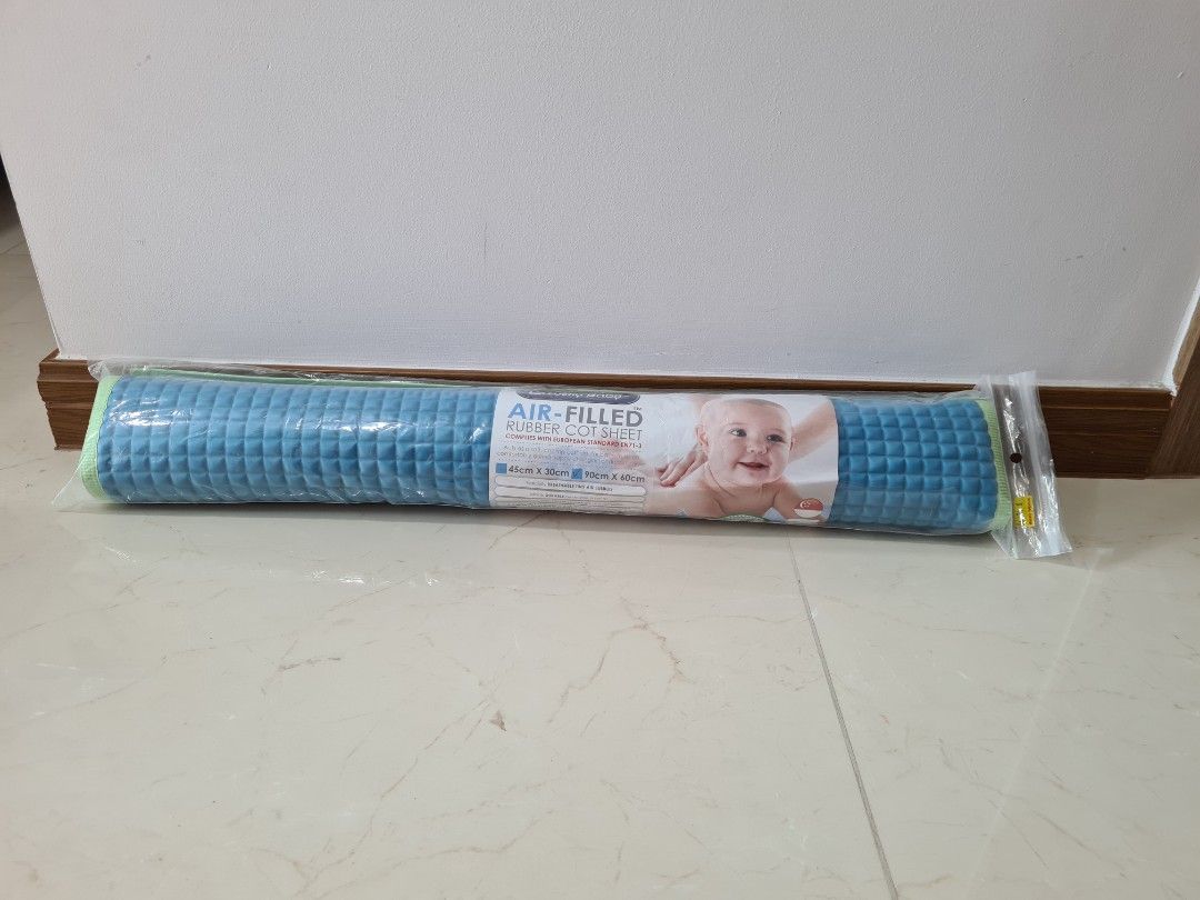 Lucky Baby Air Filled Rubber Cot Sheets, Babies & Kids, Bathing