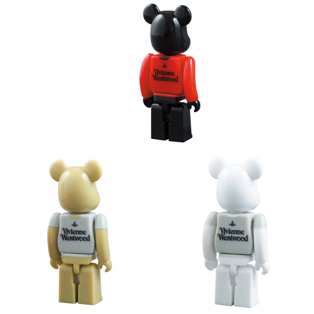 Medicom Toy 2005 Vivienne Westwood 100% bearbrick be@rbrick set of 