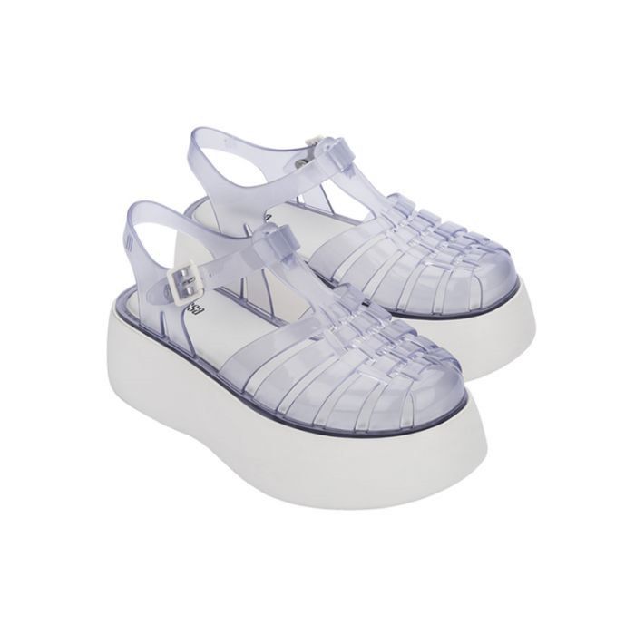 Melissa Platform Jelly Sandals, Women's Fashion, Footwear, Sandals on