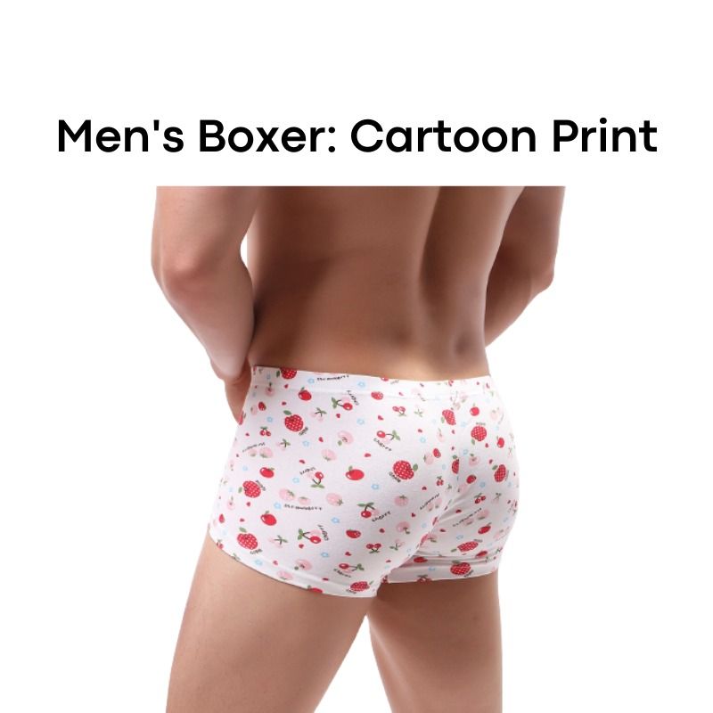 Mens cartoon boxer shorts hotsell