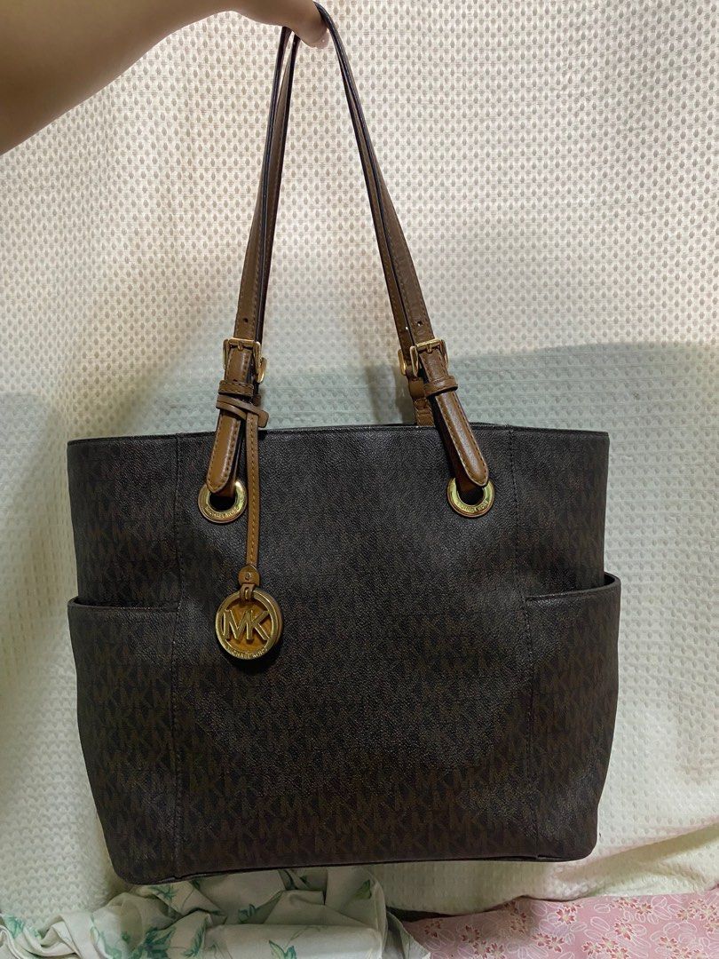 Michael Kors Jet Set East West Signature Tote Bag