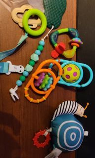 Misc infant toys rattles