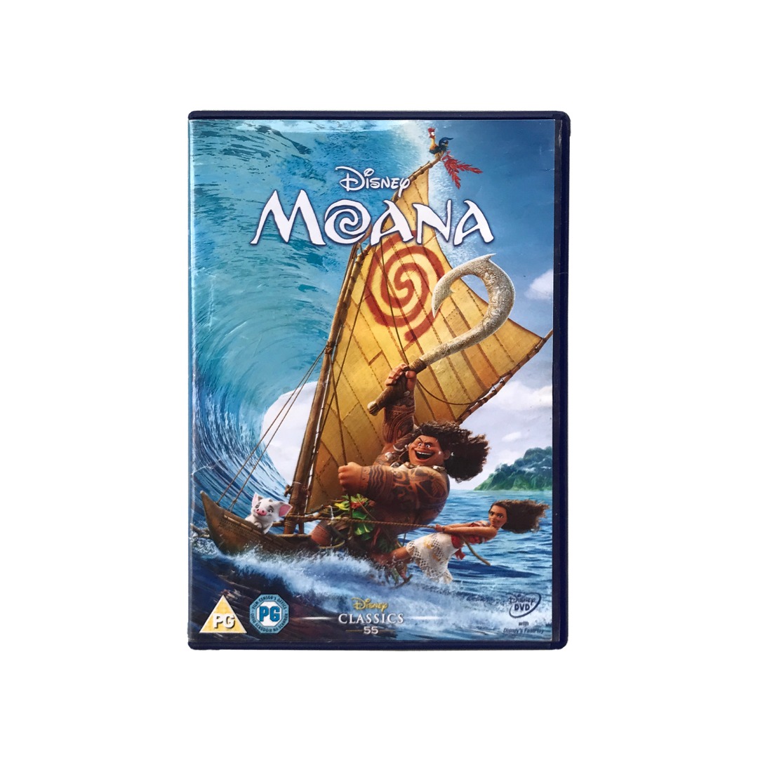 Moana (DVD, Region 2), Hobbies & Toys, Music & Media, CDs & DVDs on