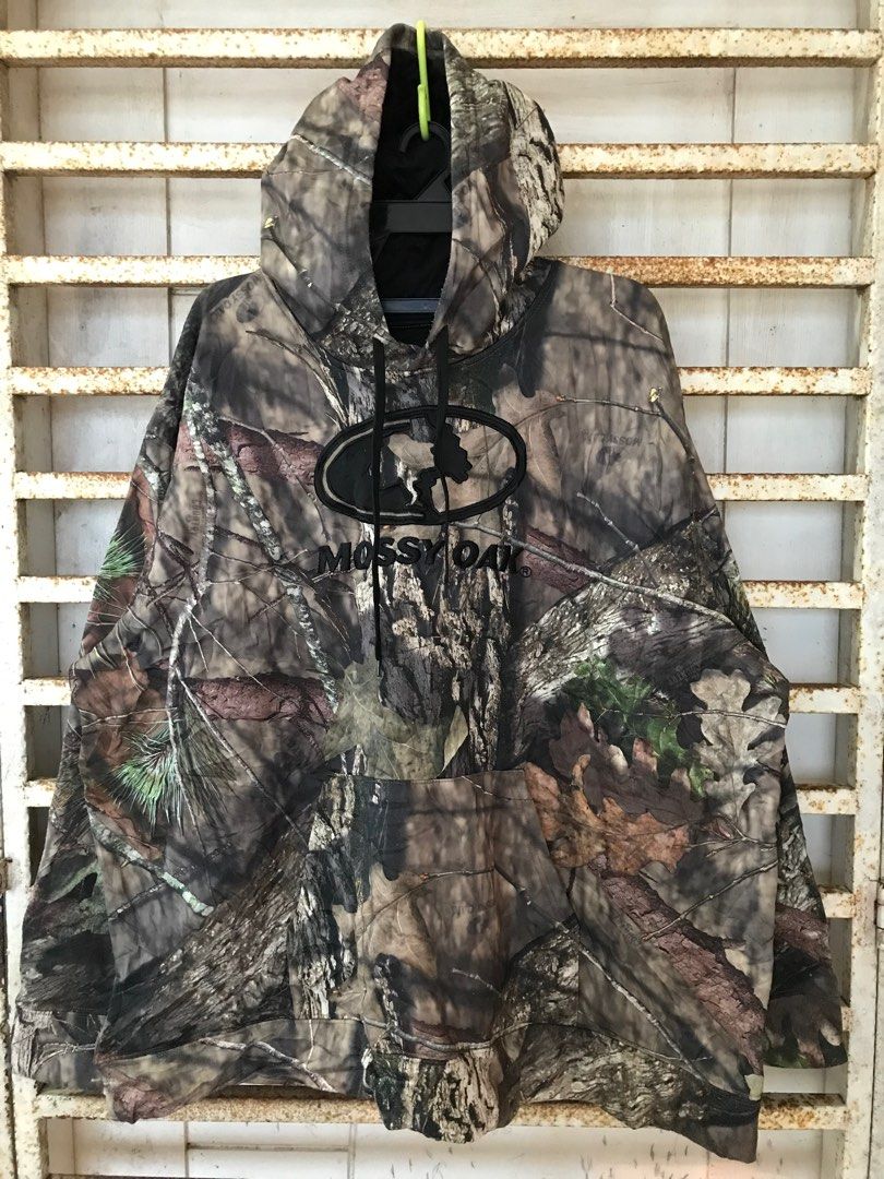 Mossy Oak Real Tree Camo Hoodie Big Size 3XL Authentic Men s