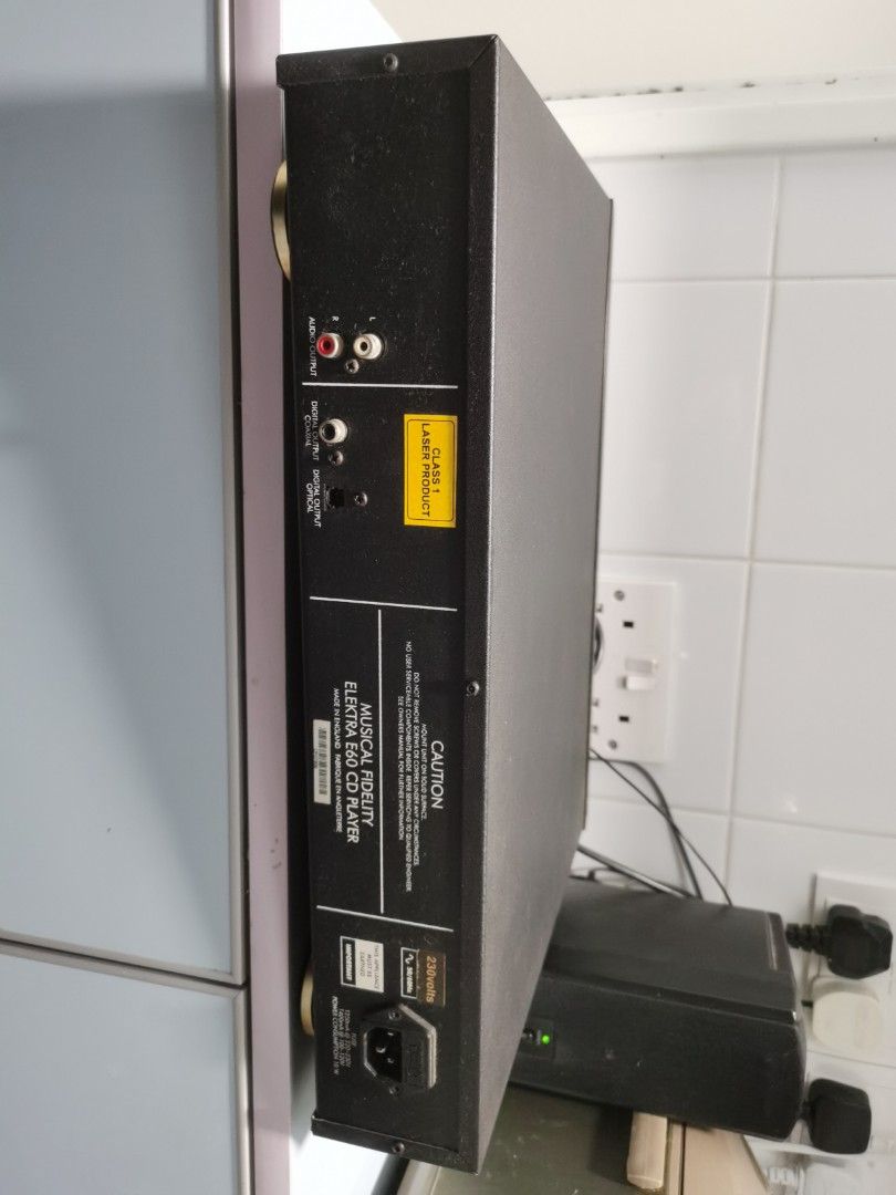 MUSICAL FIDELITY CD PLAYER E60 Made in ENGLAND, 音響器材, 音樂播放裝置 MP3及CD Player Carousell