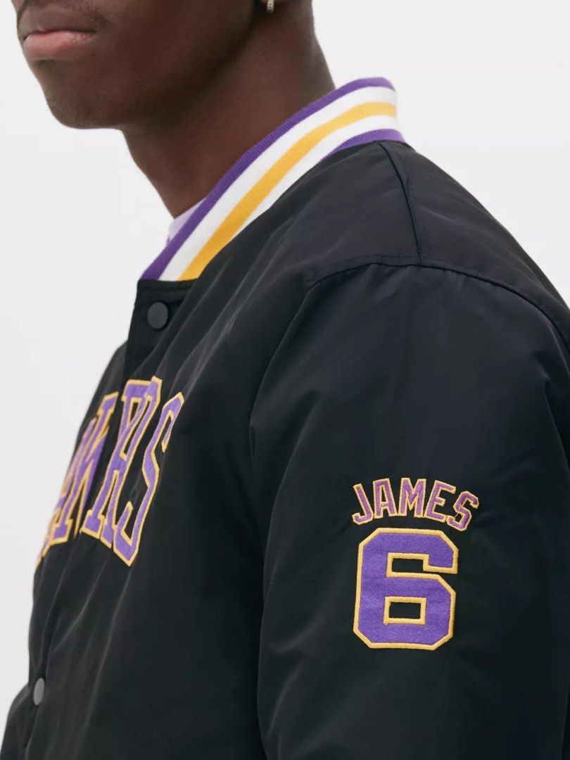 NBA Lakers Lebron James Bomber Jacket