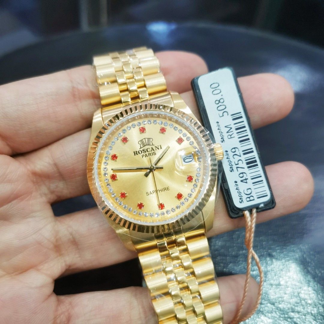 Roscani paris sapphire 23k gold price online