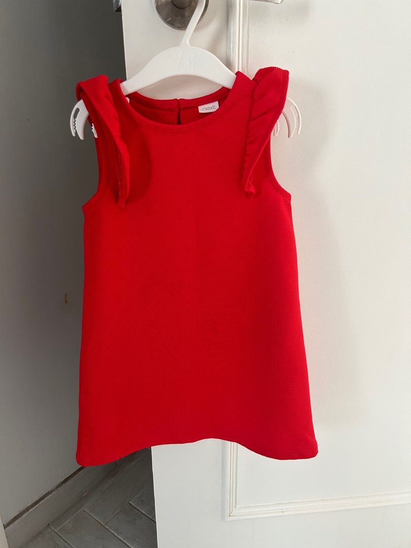 NEXT red shift dress for girls