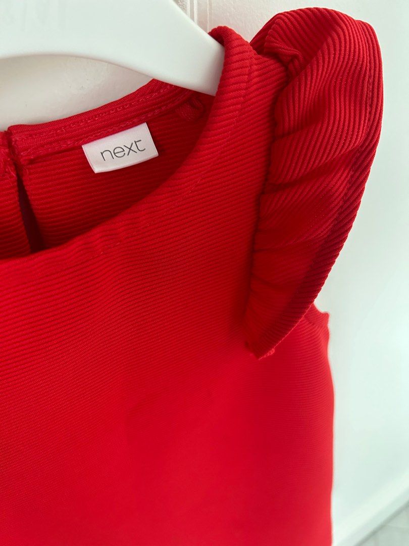 Next girls hotsell red dress