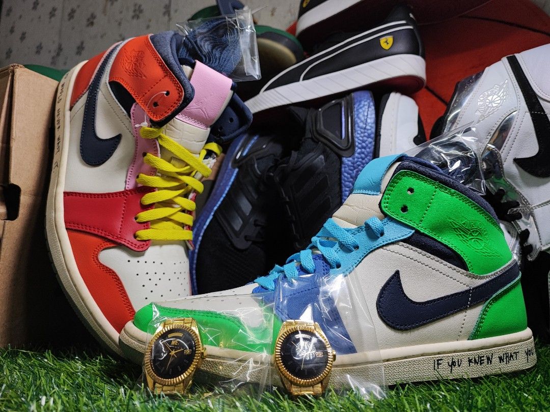 Nike air jordan 1 mid deals fearless melody ehsani
