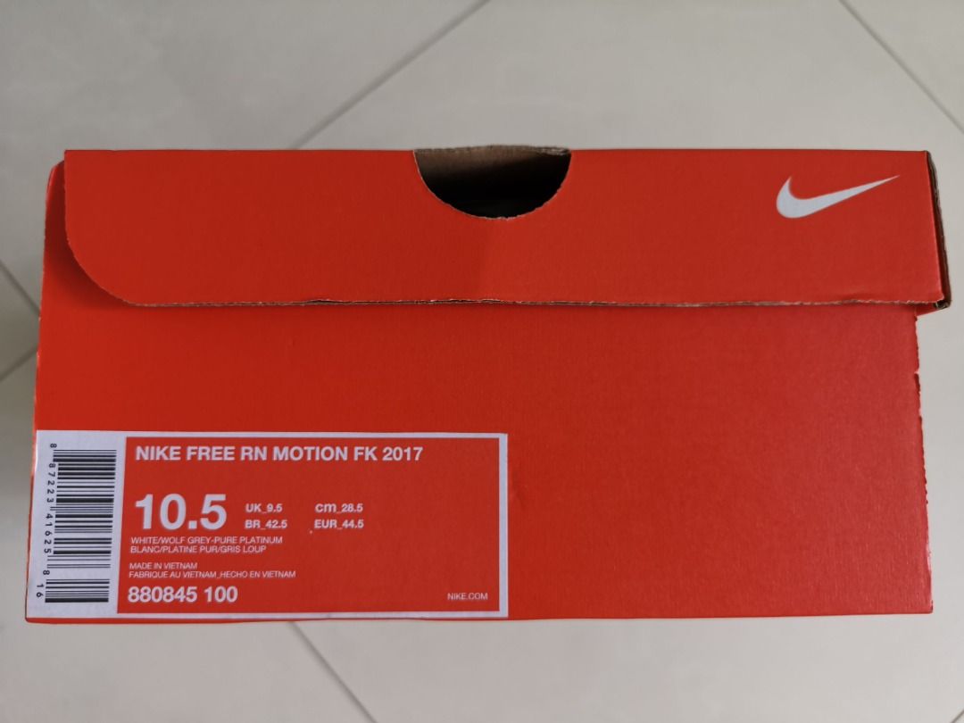NIKE FREE RN MOTION FLYKNIT 2 Triple White Men s Fashion