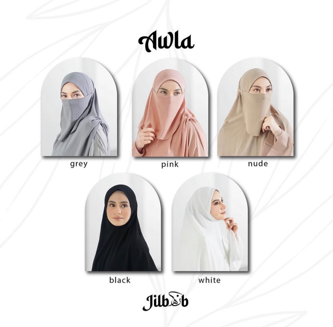 Nunha Jilbab Awla , Women's Fashion, Muslimah Fashion, Hijabs on