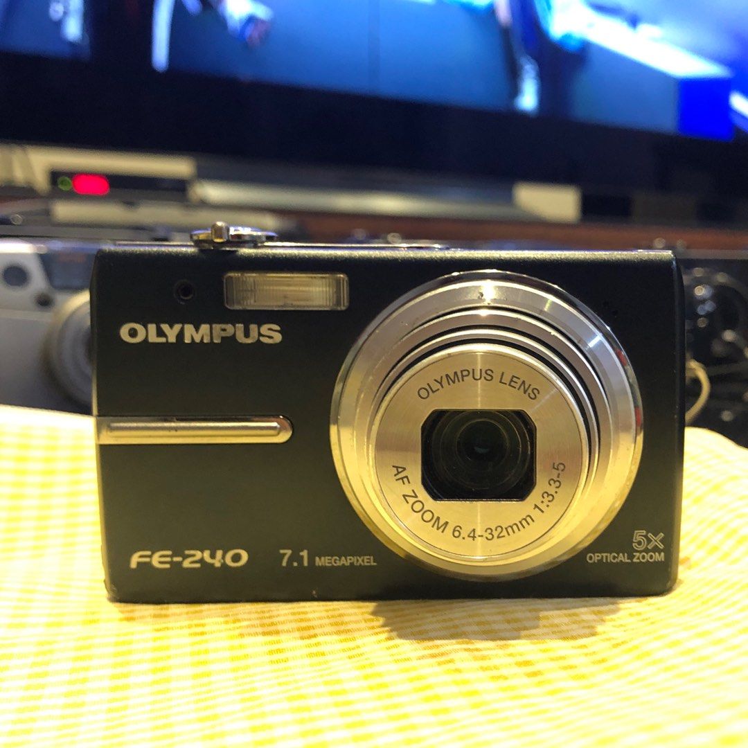 OLYMPUS FE240 Digicam, Photography, Cameras on Carousell