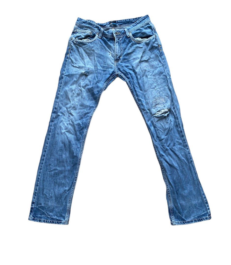 Original Lee pipes jeans, Men's Fashion, Bottoms, Jeans on Carousell