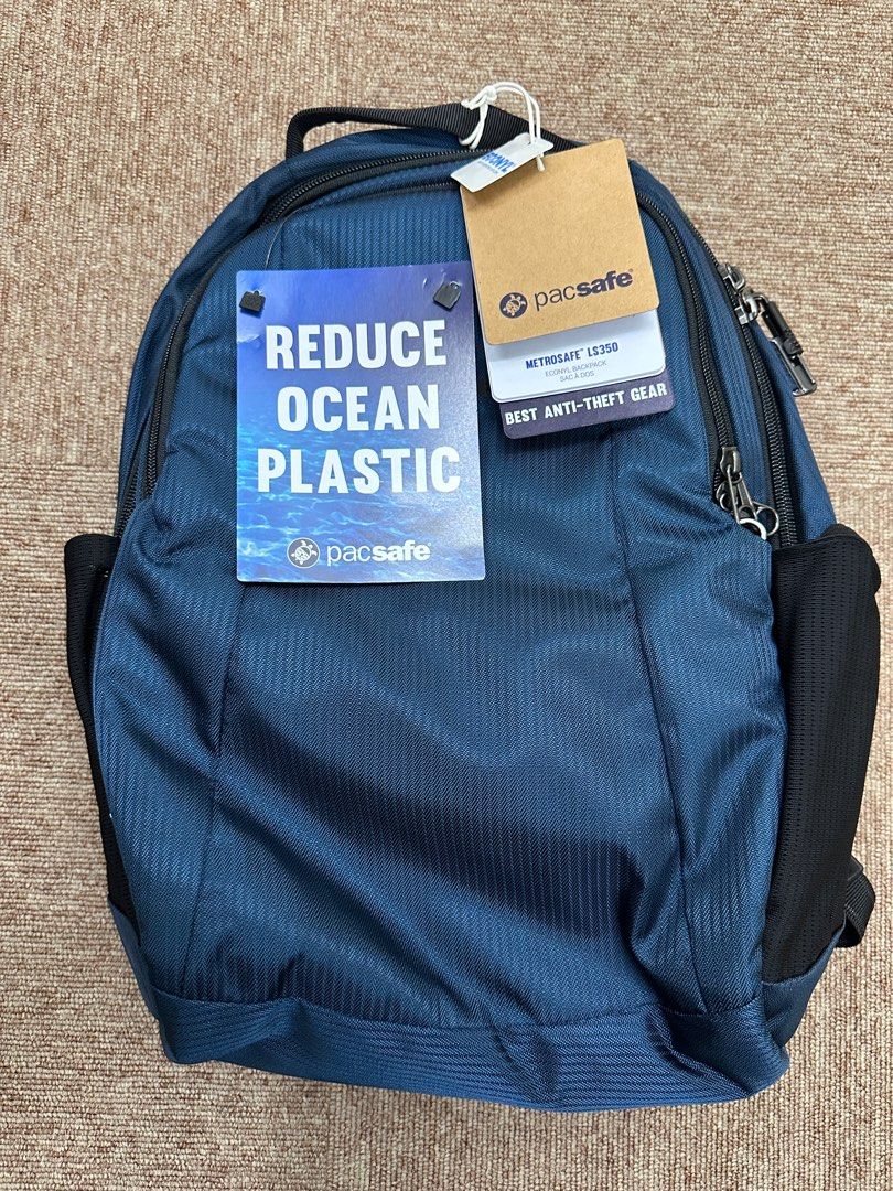 PacSafe Metrosafe LS350 Anti Theft 15L Backpack, Hobbies & Toys, Travel