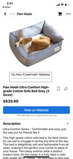 Paw Made Bed size S