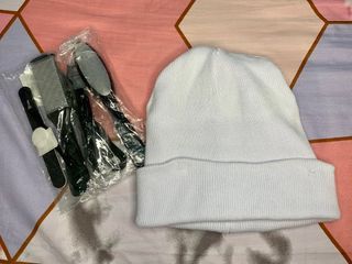 Pedicure Foot Care File Set and Beanie Hat