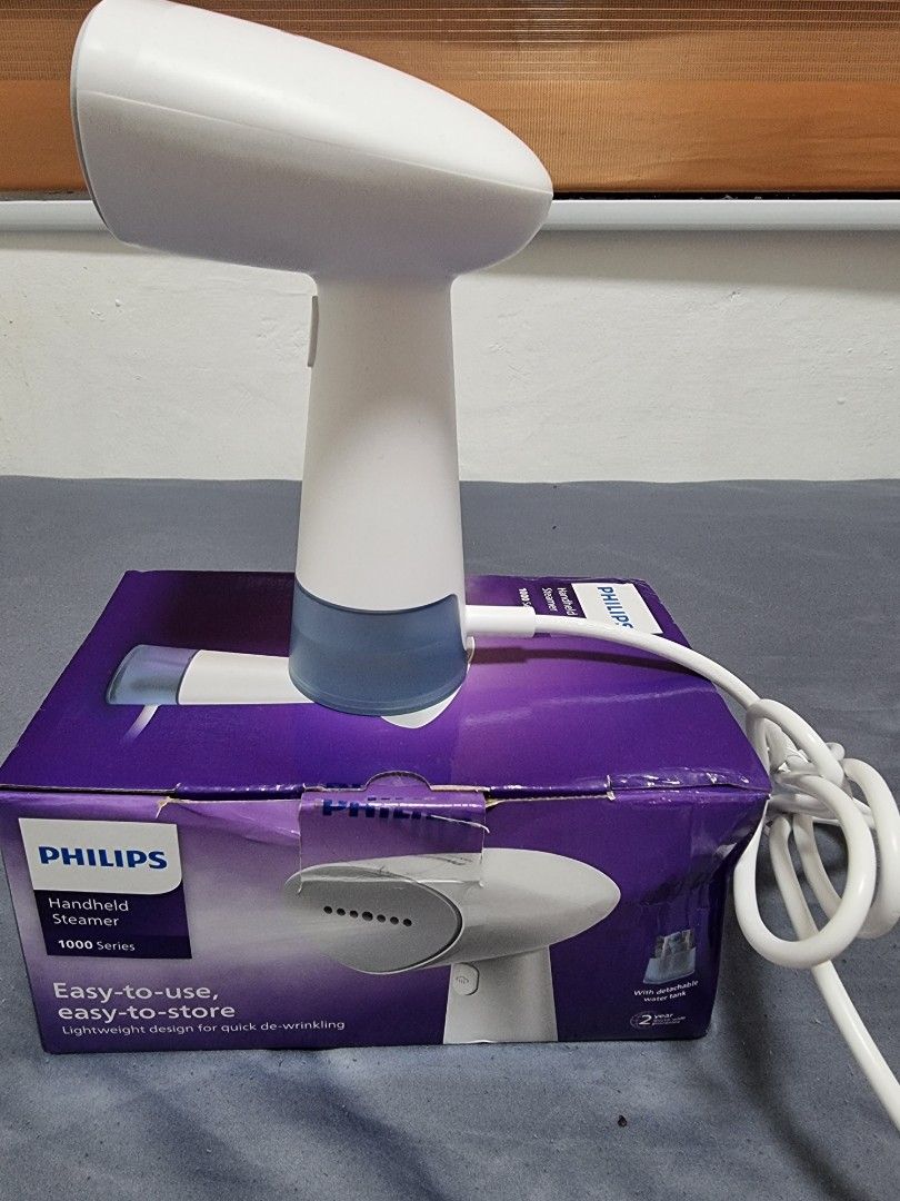 PHILIPS Handheld Compact and Lightweight Garment Iron Steamer [STH1000