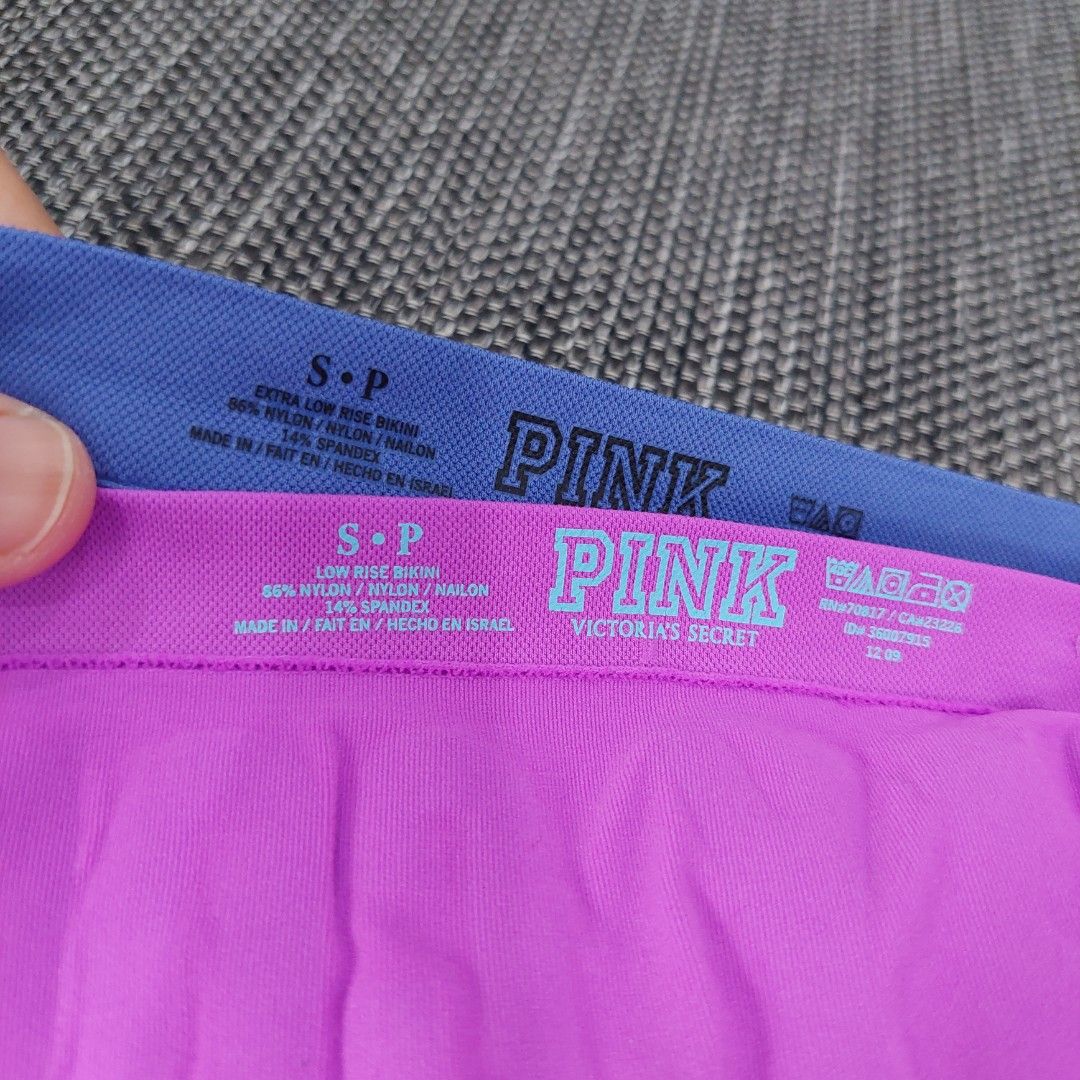Pink victoria secret harga satuan baru lepas tag bikini, Women's