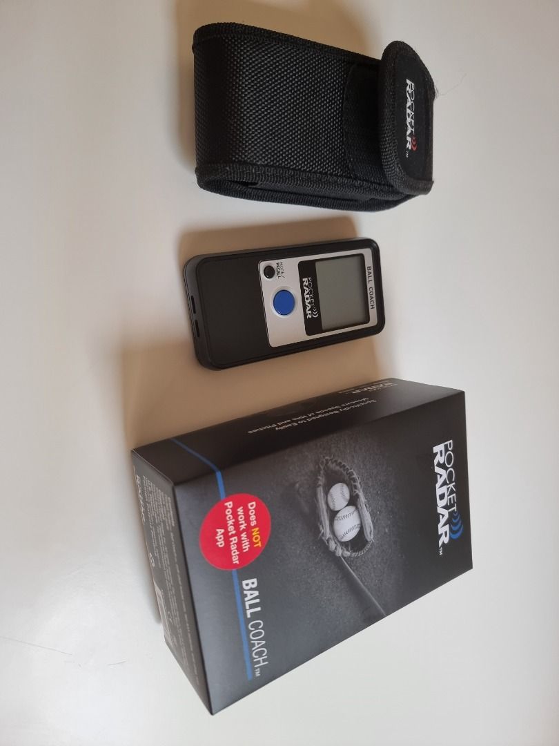 Tennis Serve / Shot Speed Radar Ball Coach Radar Pro Level Speed