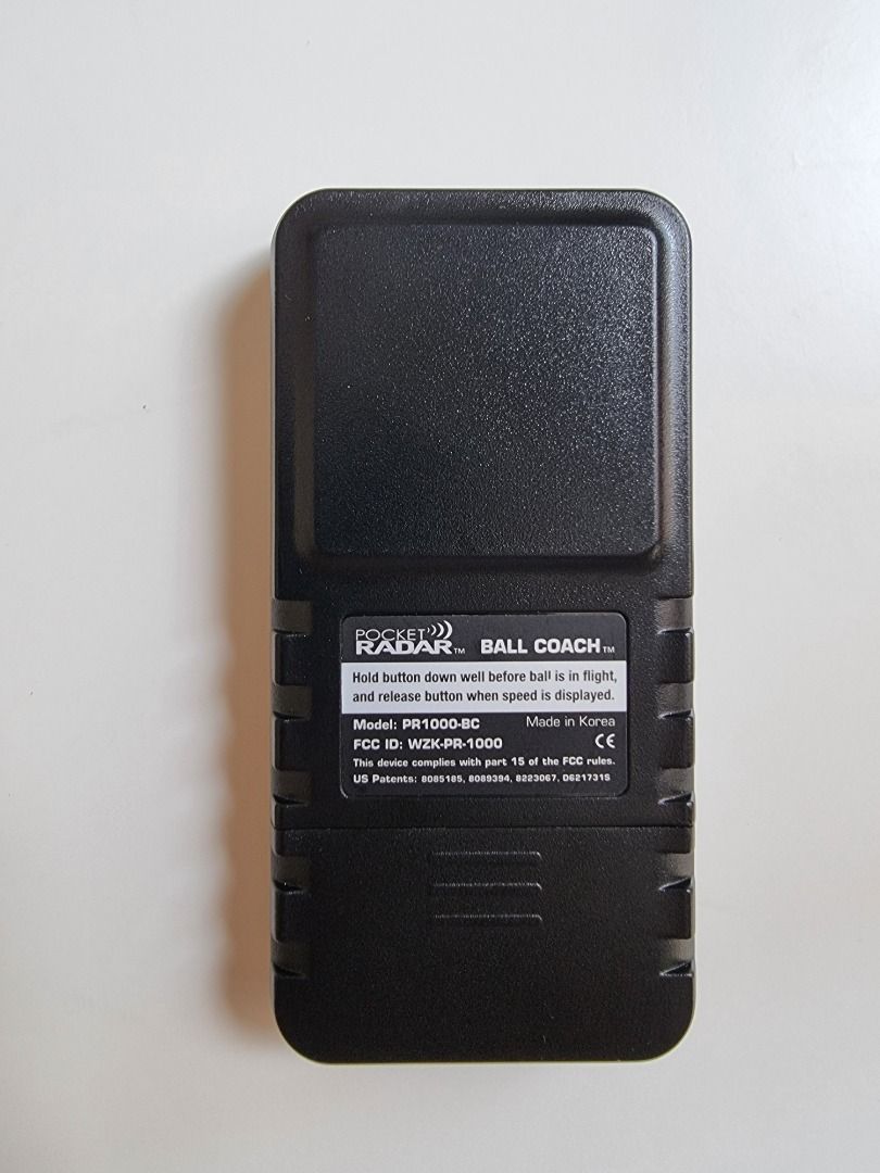 Tennis Serve / Shot Speed Radar Ball Coach Radar Pro Level Speed