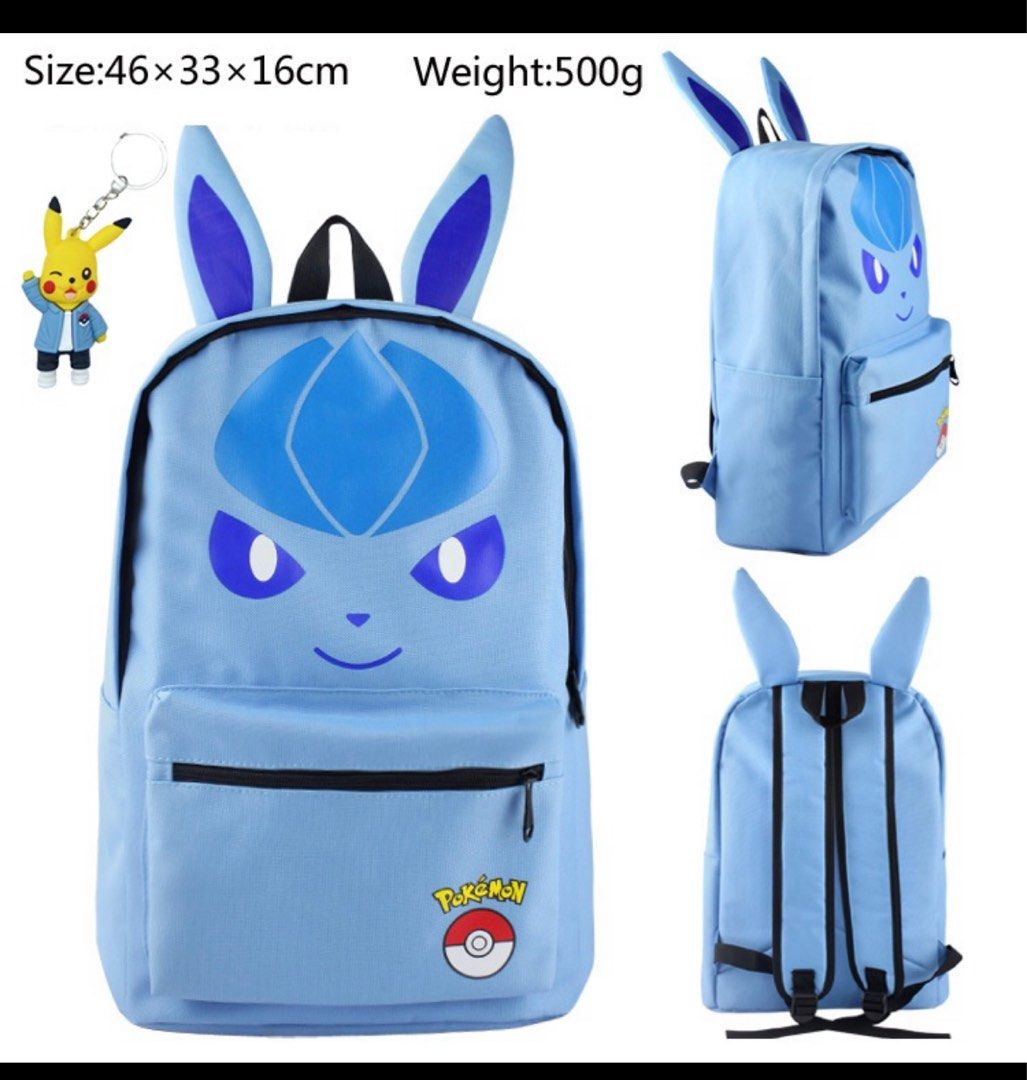 Pokemon school bag, Women's Fashion, Bags & Wallets, Backpacks on Carousell