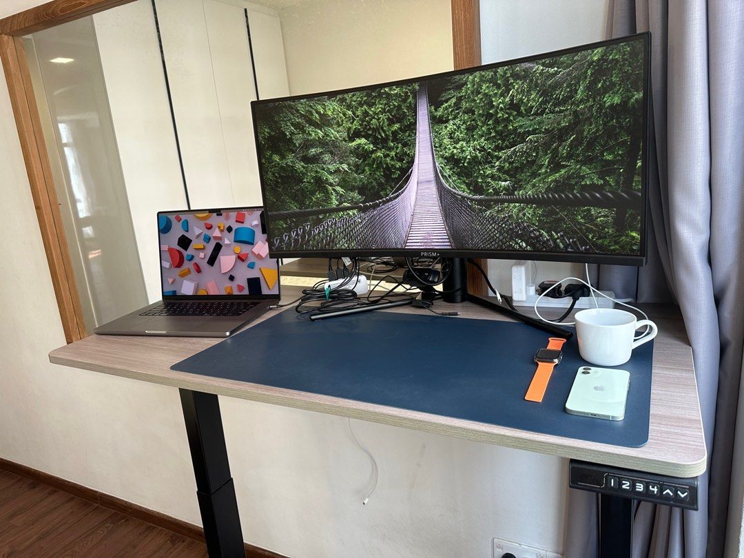Prism+ 34 inch curved monitor 165 HZ, Computers & Tech, Parts ...