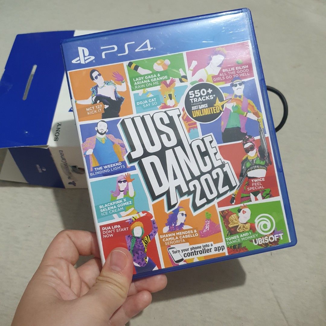 PS4 Camera & Just Dance 2021 Bundle, Video Gaming, Gaming Accessories, Interactive Gaming