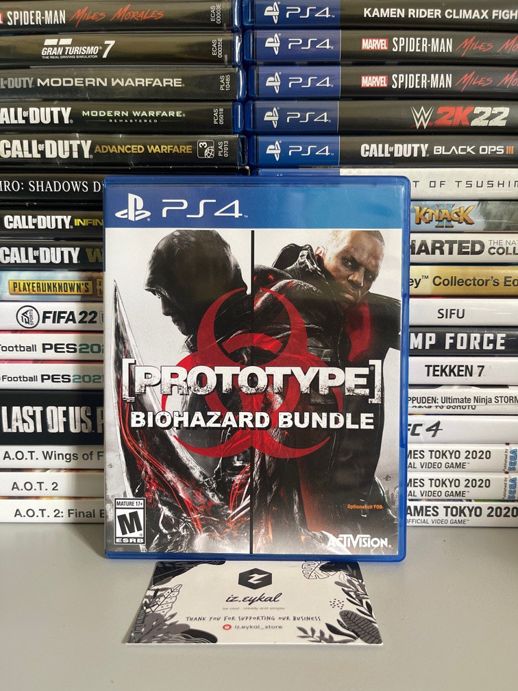 Prototype biohazard shop bundle ps4 digital
