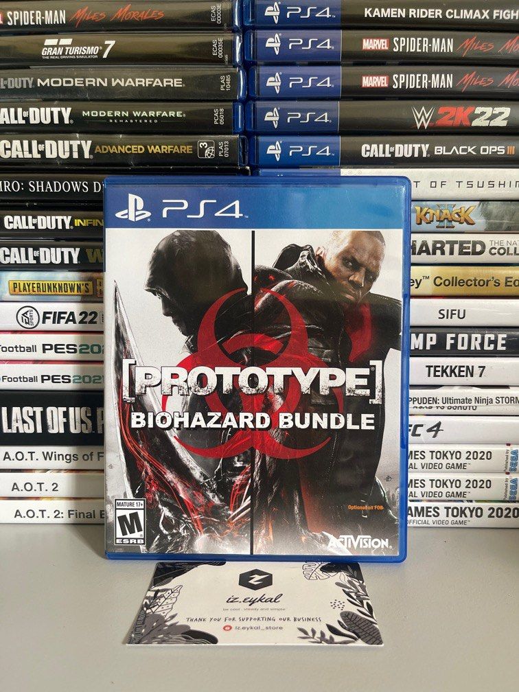 Prototype biohazard ps4 discount