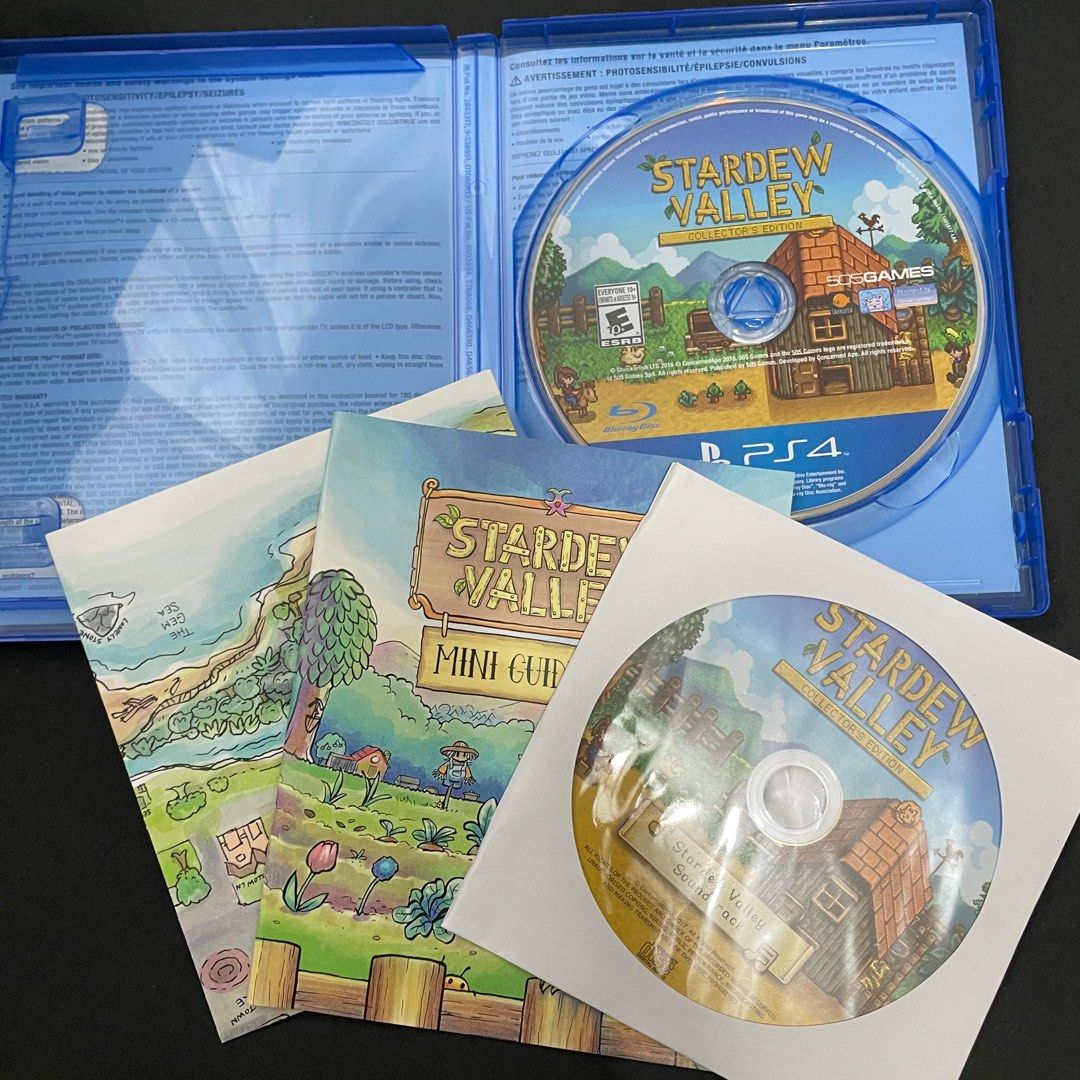 PS4 Stardew Valley Collector's Edition, Video Gaming, Video Games ...