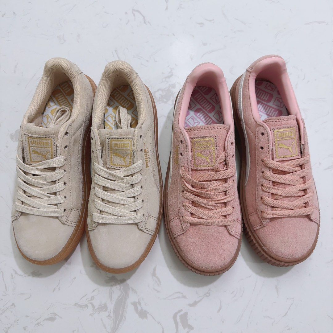 Puma suede shoes womens hot sale