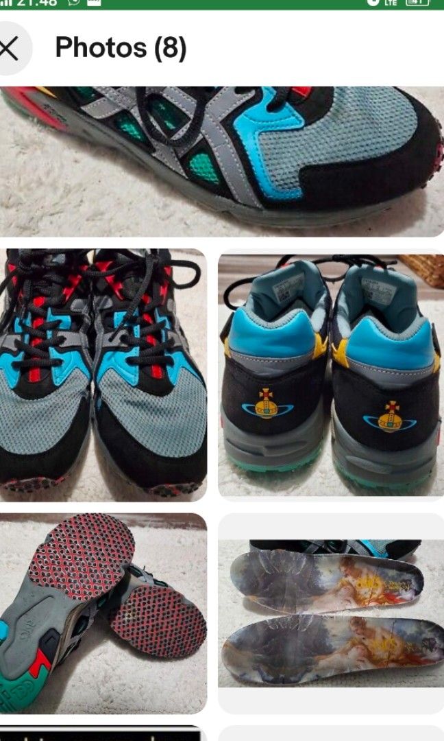 Asics chaos vivienne westwood top