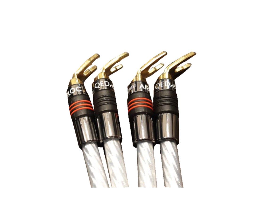 QED Genesis Silver Signature Spiral Speaker - Cable | Pair GENESIS