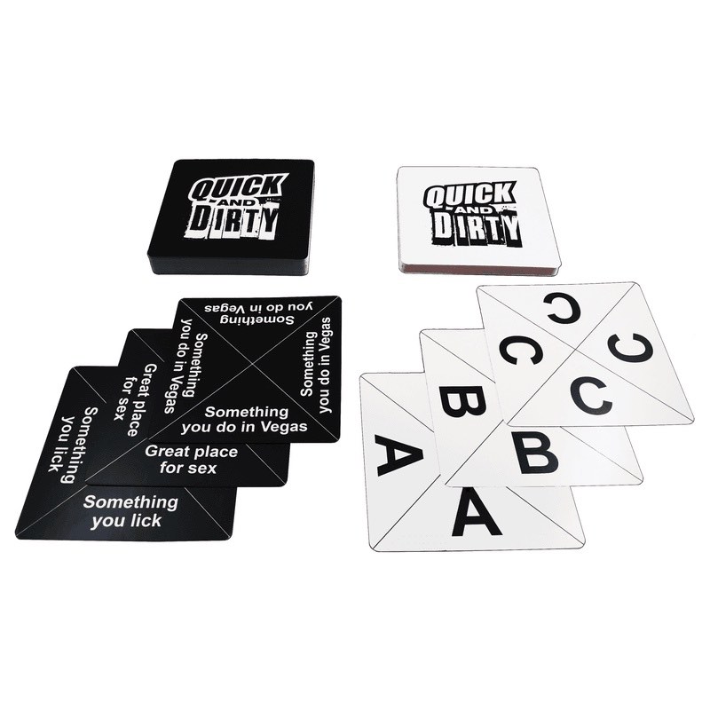 Quick and dirty card game original pack hobbies toys toys games