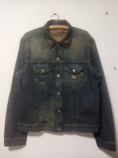 Replay Jacket 🇮🇹 Italy Flag Button kain karat