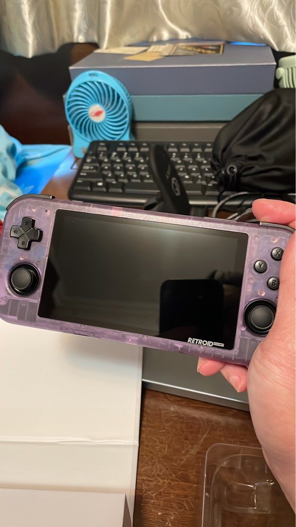 Retroid Pocket3+ 透明紫, 電子遊戲, 電子遊戲機, 其他- Carousell