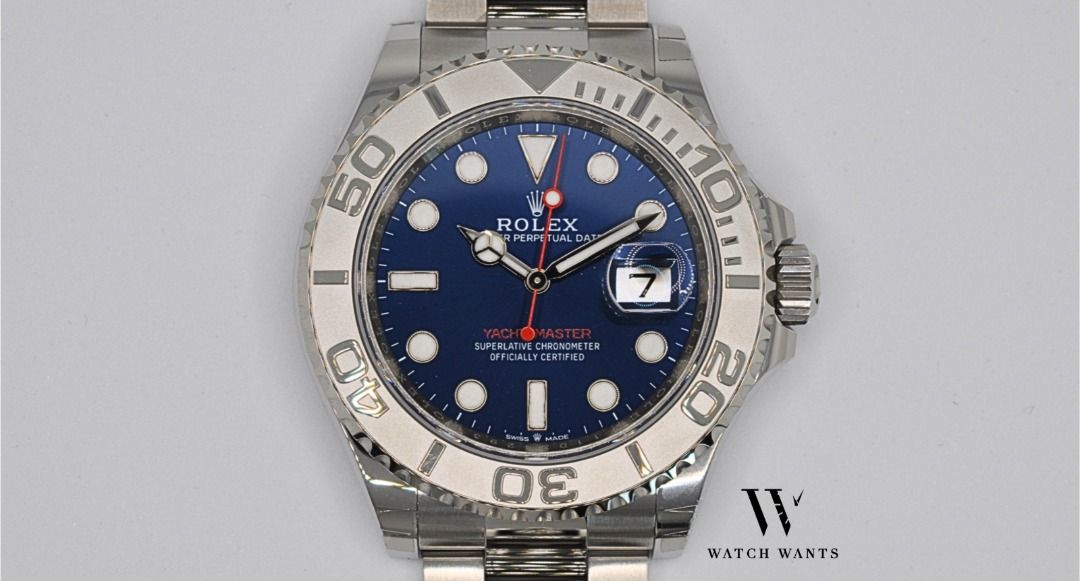 Rolex Yacht-Master 40mm Silver Blue Dial main image 0
