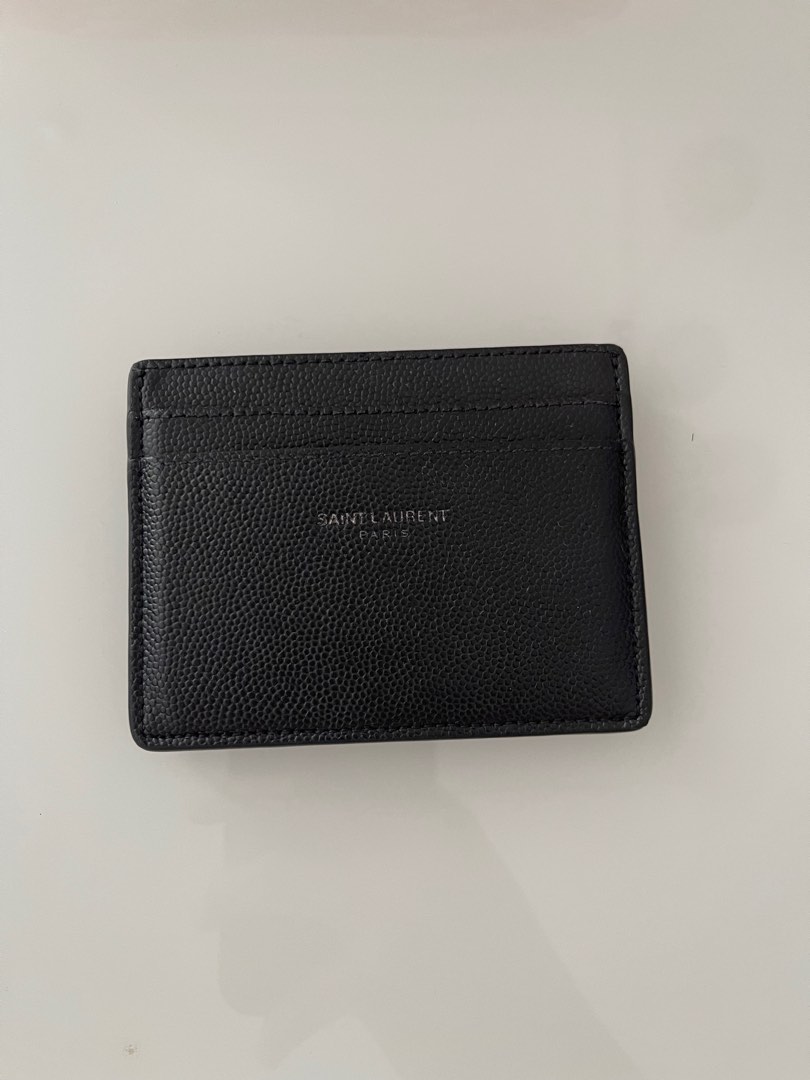 Saint Laurent Card Holder, Men's Fashion, Watches & Accessories ...