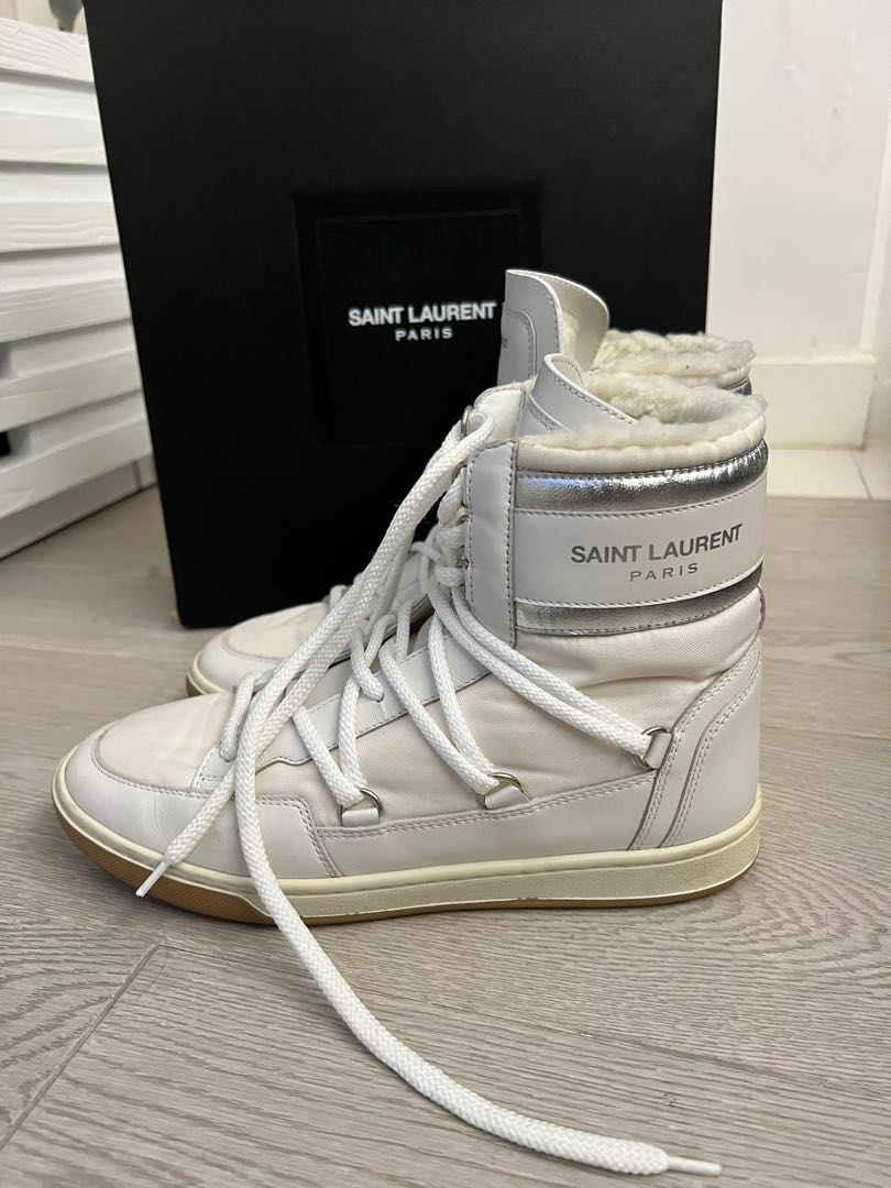 Ysl winter boots sale