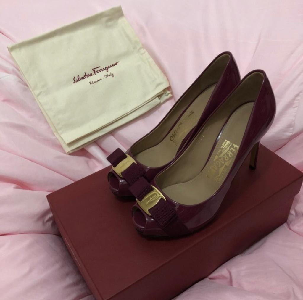 Salvatore Ferragamo Heels, Women's Fashion, Footwear, Heels on Carousell