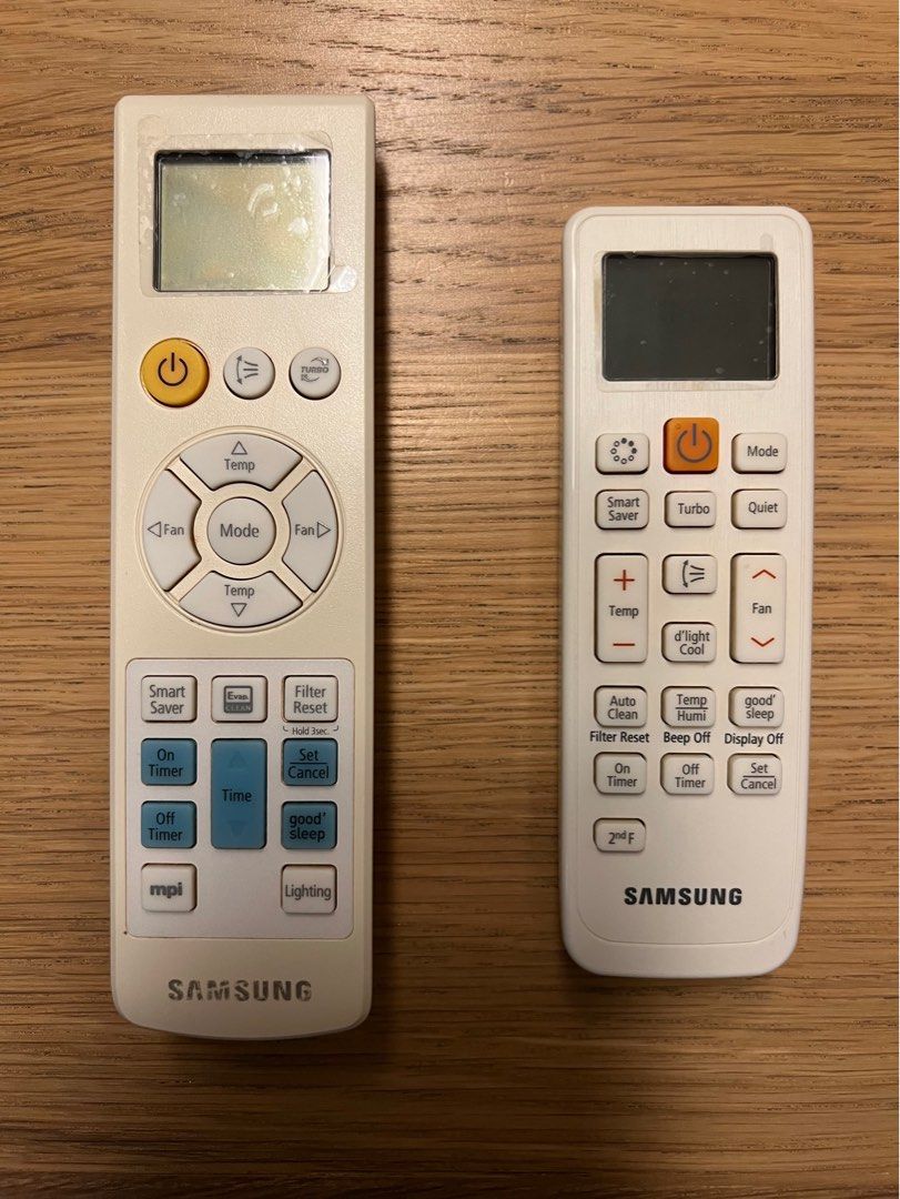 Samsung Aircon Remote Controllers, TV & Home Appliances, Air