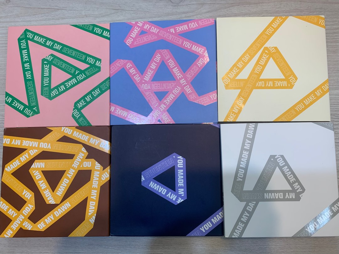 SEVENTEEN -  YOU MAKE MY DAY 【台湾独占限定盤】 (+DVD) SEVENTEEN YOU MAKE MY DAY 【台湾独占限定盤】